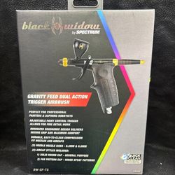 Black Widow by Spectrum Gravity Feed Dual Action Trigger Brush BW-GF-TS