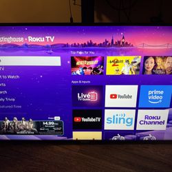 Westinghouse 43” TV With Mount