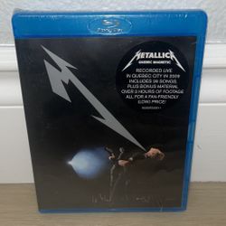 Metallica Quebec Magnetic Blu-ray New 