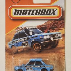 MATCHBOX.  # 51 OF 125. 1970 DATSUN 510 RALLY. 