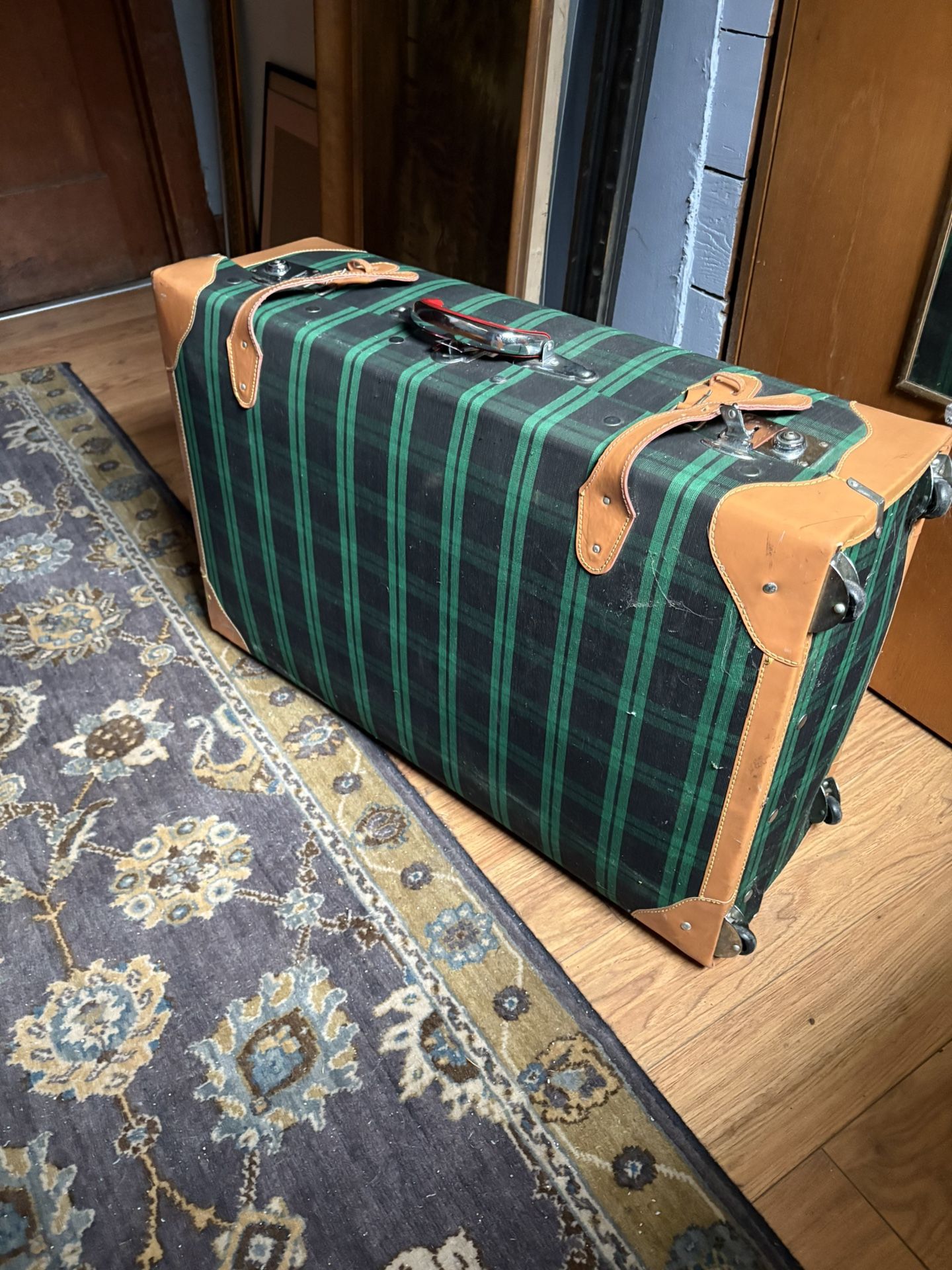 Plaid Suitcase