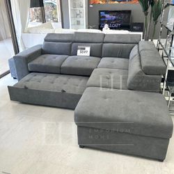 Modern Luxury Sofa Sleeper With Storage 