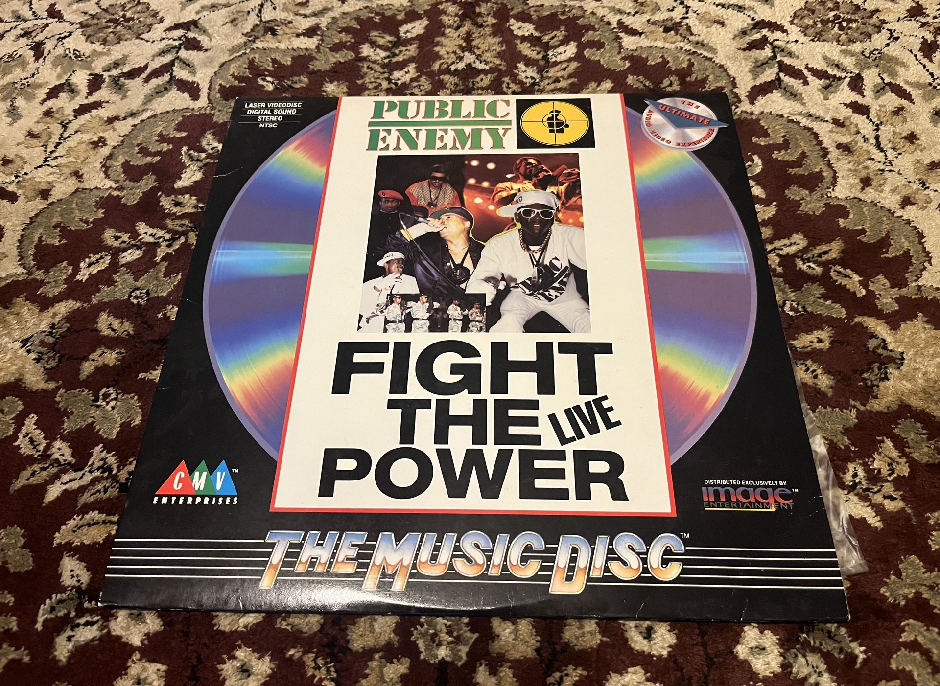 Public Enemy Laserdisc