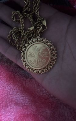 50 Peso 37.5Gr 1(contact info removed) pendant