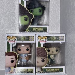 Wicked For Good Funkos