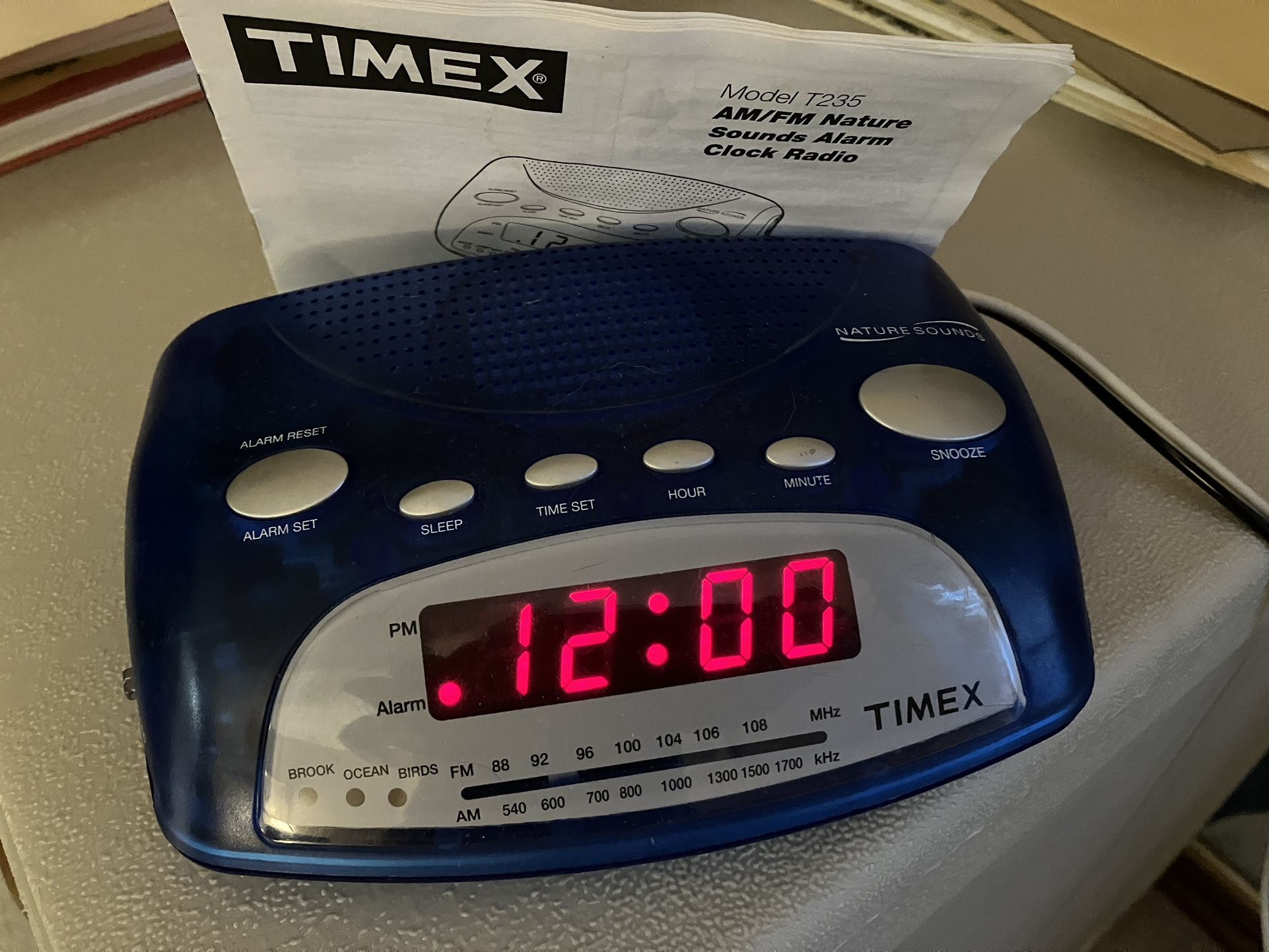 Timex AM-FM Alarm Clock
