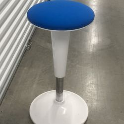 Brenton Studio® Jaffin Fabric Active Stool, Blue/White. Great condition and works great. Pickup below  31705 SR-54  Wesley Chapel, FL  33545 storage m