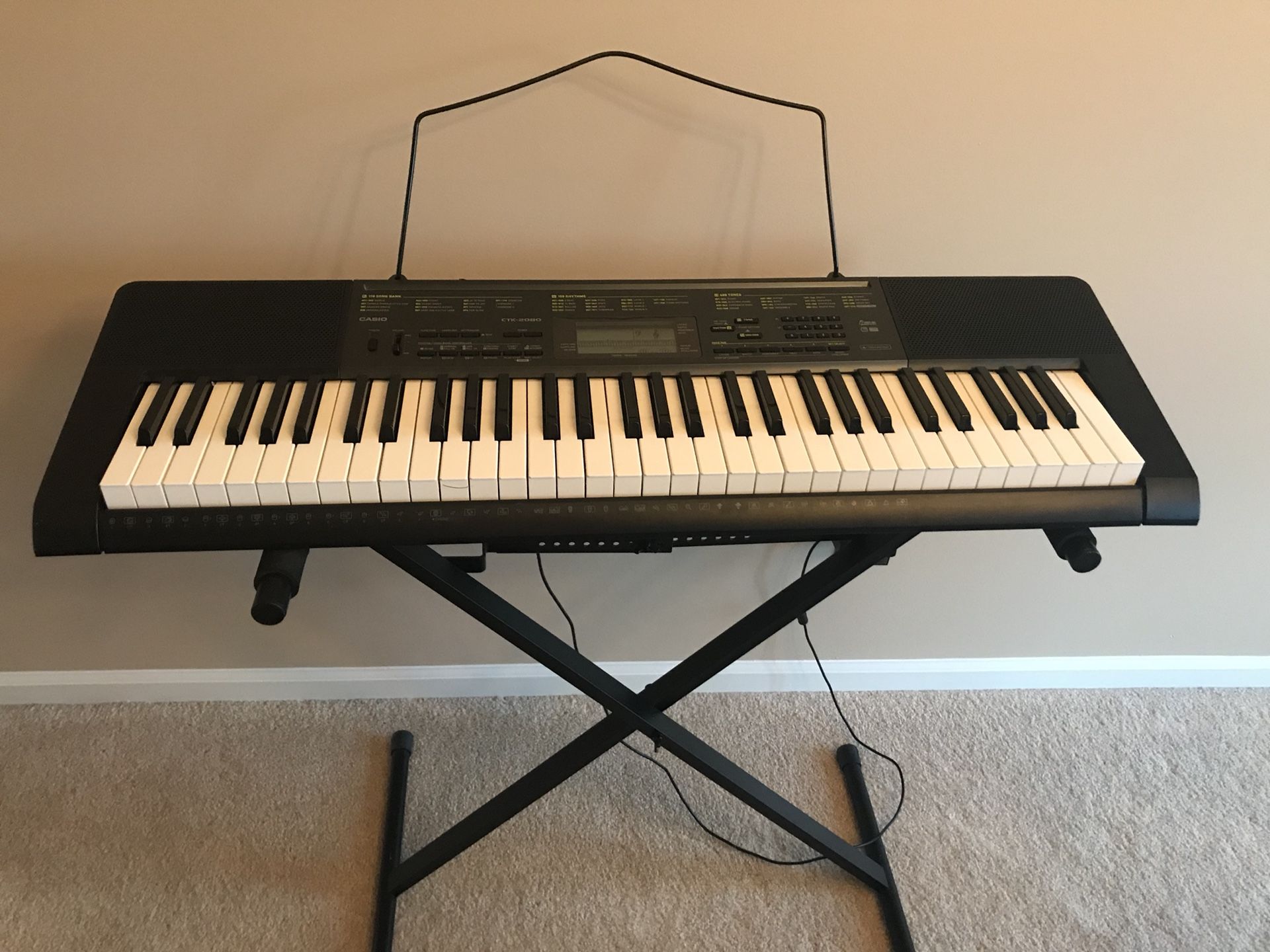 Casio CTK2080 Electric Keyboard for Sale in Manchester, MO OfferUp