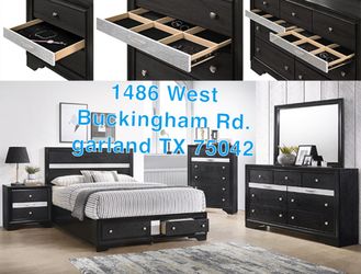 Furniture bedroom set and mattress