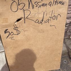 Nissan Altima radiador 05