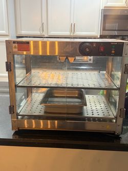 VEVOR Commercial Food Warmer Display Case