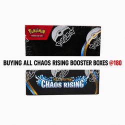 BUYING CHAOS RISING BOOSTER BOX