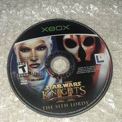 Star Wars 2 Knights Of The Old Republic The Sith Lord Xbox 360