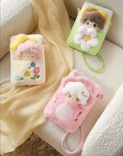 Popmart Dimoo weaving wonders phone bag pink