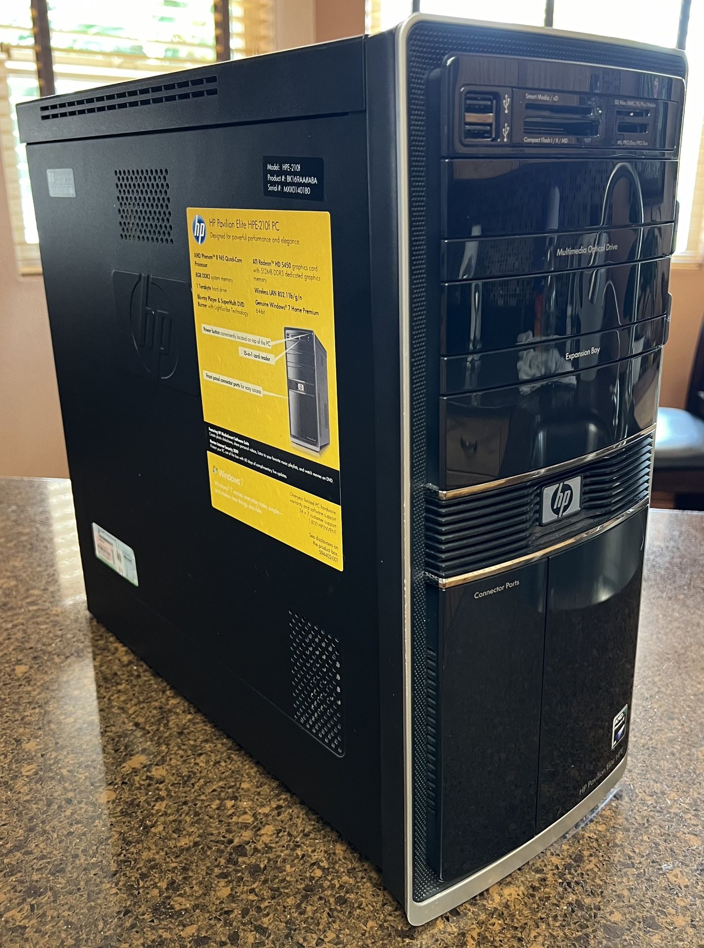 HP Pavilion Elite HPE-210f Desktop PC