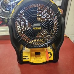 96091 **tool Only*** Dewalt DCE512 20v Litbium Ion 3-speed Cordless Jobsite Fan 587140