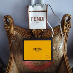 White Mini Bag Including Dust Bag In The Box