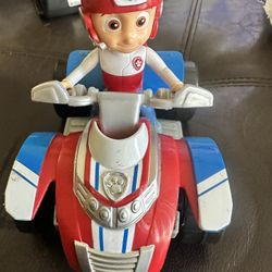 paw patrol ryder toy with vehicle