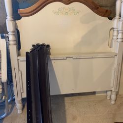 Twin Bed And Corner Desk