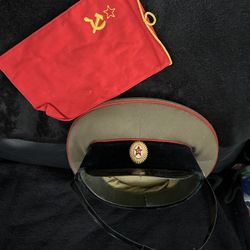 Vintage Police Uniform Cap