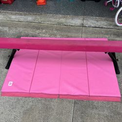 8 Ft Gymnastic beam With Mat