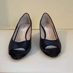 Caparros Sparkley Black Heels