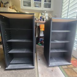 Swiveling Side Tables / Night Stand