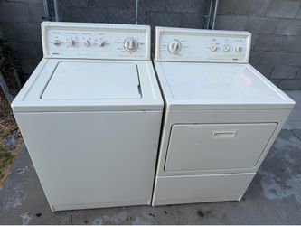Kenmore washer and dryer heavy duty