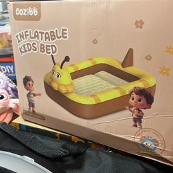 Inflatable Kids/Toddler Bed Portable