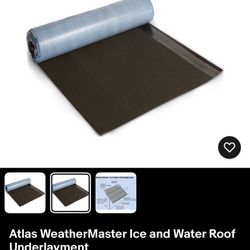 2 rolls Atlas WeatherMaster Ice and Water Roof Underlayment 