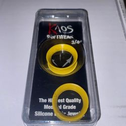 KAOS SOFTWEAR 3/4 Silicone (mustard yellow) *NEW*