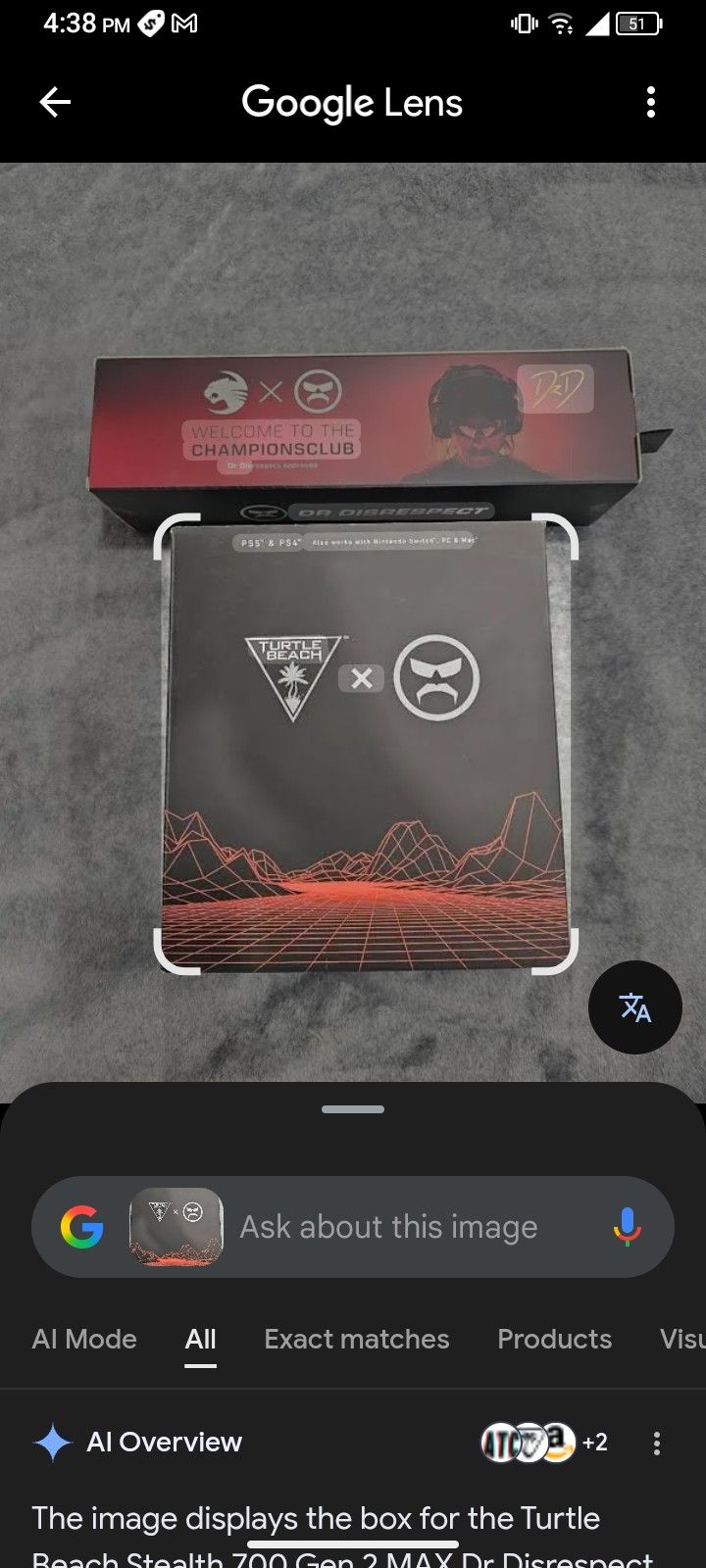 Dr Disrespect Headset OBO  