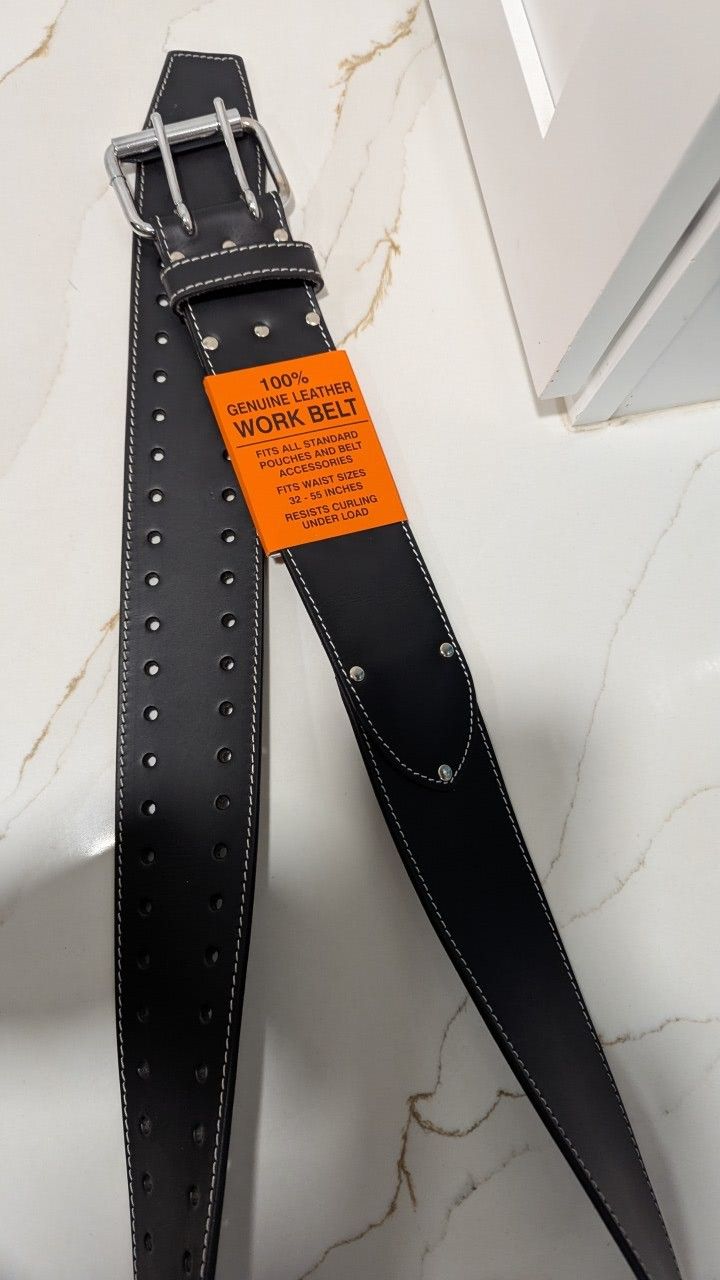 Leather Work Belt