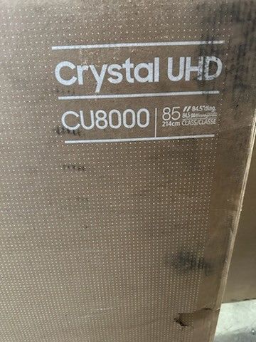 SAMSUNG 85 Inch Class Crystal UHD 4K CU8000 Series...