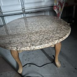 marble table