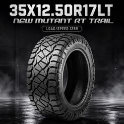 🔥 35X12.50R17LT NEW MUTANT RT TRAIL Tires 🔥