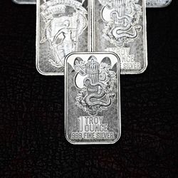1oz .999 Silver Unity Bars