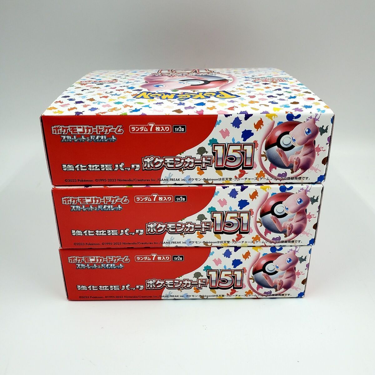 gd02 booster box Pokeman Pokemon Card Scarlet & Violet Booster Box 151 Sv2a Japanese