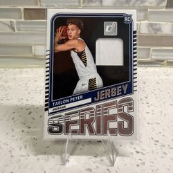 2025-26 Donruss Basketball Taelon Peter Jersey Series (RC,MEM)