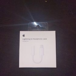 Apple Lightning To Headphone Jack 