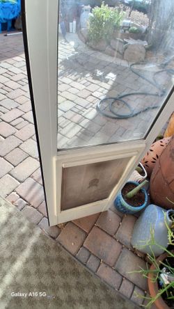 Doggy door  15" x 97"