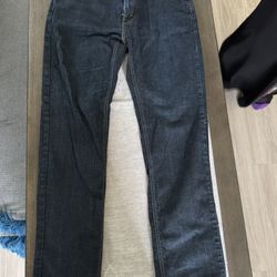 Levis 541 Waterless Dark Wash Blue Jeans Cotton Blend Mens Denim 