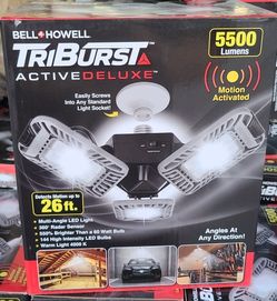 Bell+Howell TriBurst 5500 Lm. LED Active Motion Sensor Light Model 8169lqp-36