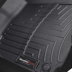 Weathertech Floor Liners For A Toyota Forerunner 2003 2009 Grey First Row