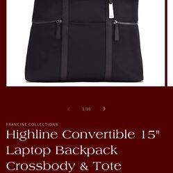 Highline Tote / Backpack  Francine Collection