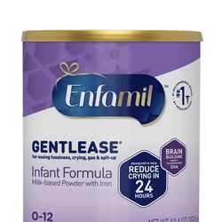 4 cans enfamil gentlease