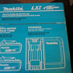 Makita Charger And Lithium Battery  18V