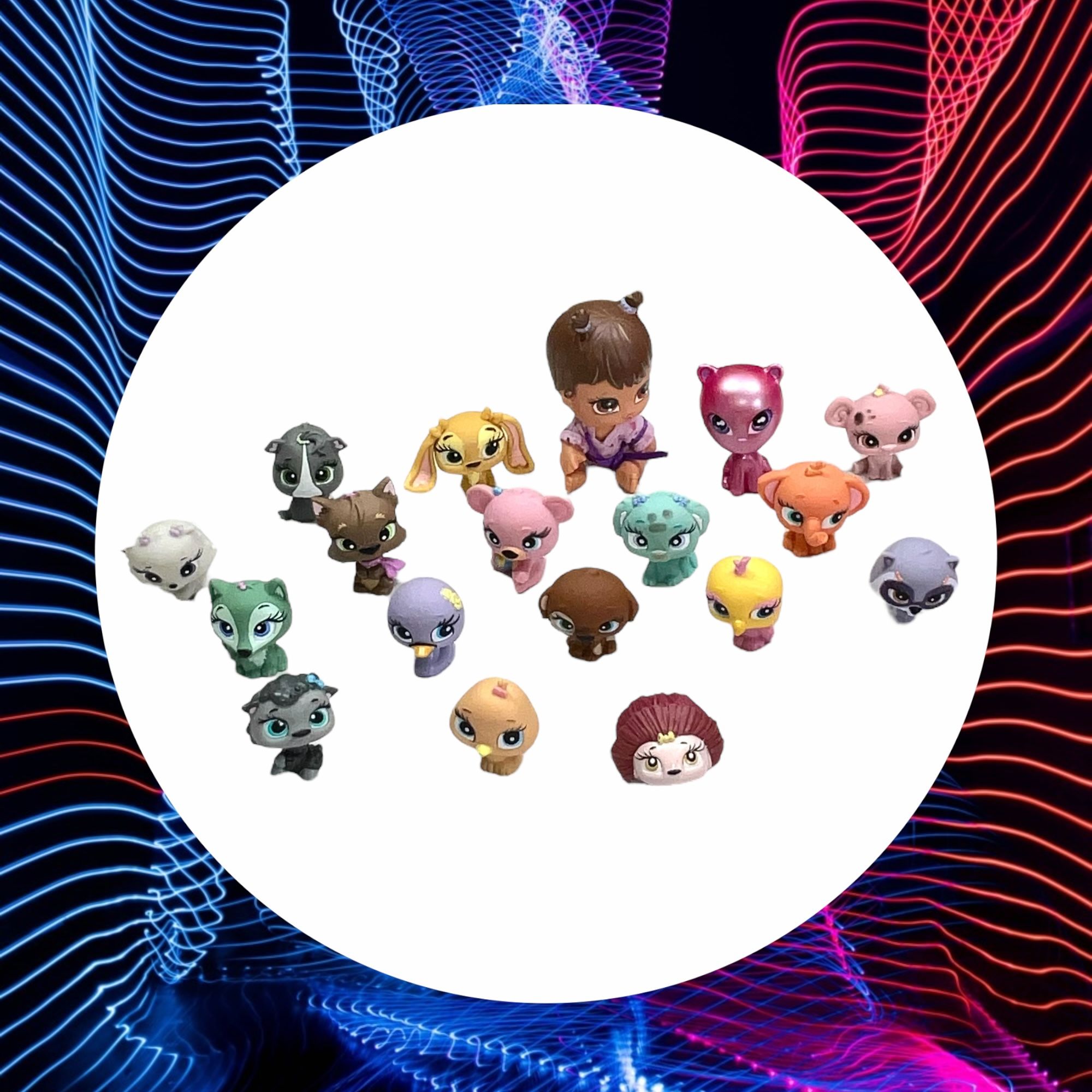 MGA Entertainment Angelz Bratz Doll & Large Lot Pets 