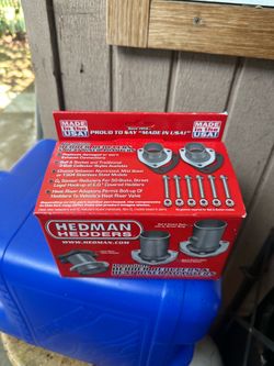 Hedman Hedders 21105 Hedder Reducer; Gasket Style; Tube Size 2.5 in.; Collector 2.5 in.; 3-Bolt Flange; Mild Steel;