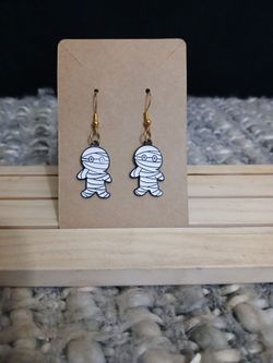 Mummy Drop Earrings